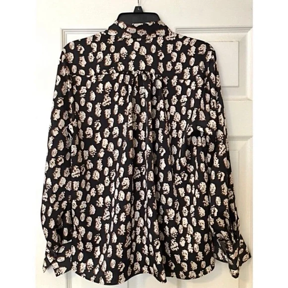 NWT Topshop button down blouse women’s sz 4 - Picture 6 of 6